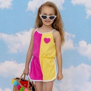New Lola + The Boys Sunshine Love Romper